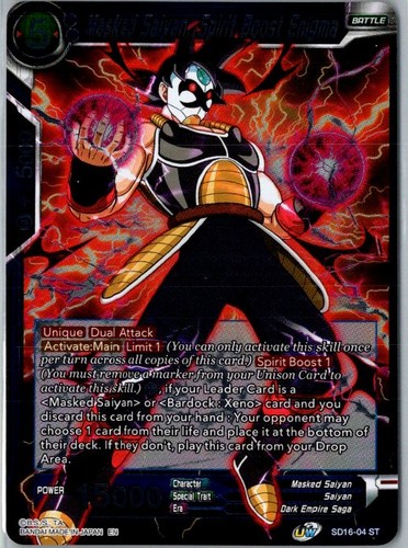 Masked saiyan spirit boost - saiyan,,